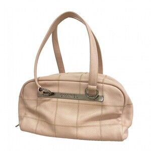 Chanel Chocolate Bar Handbag, Caviar Leather, Baby Pink, Women's